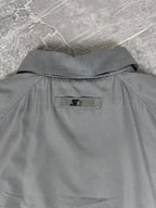 Vintage 00s Starter Brand Colour Block Nylon Fleece Parka (L)