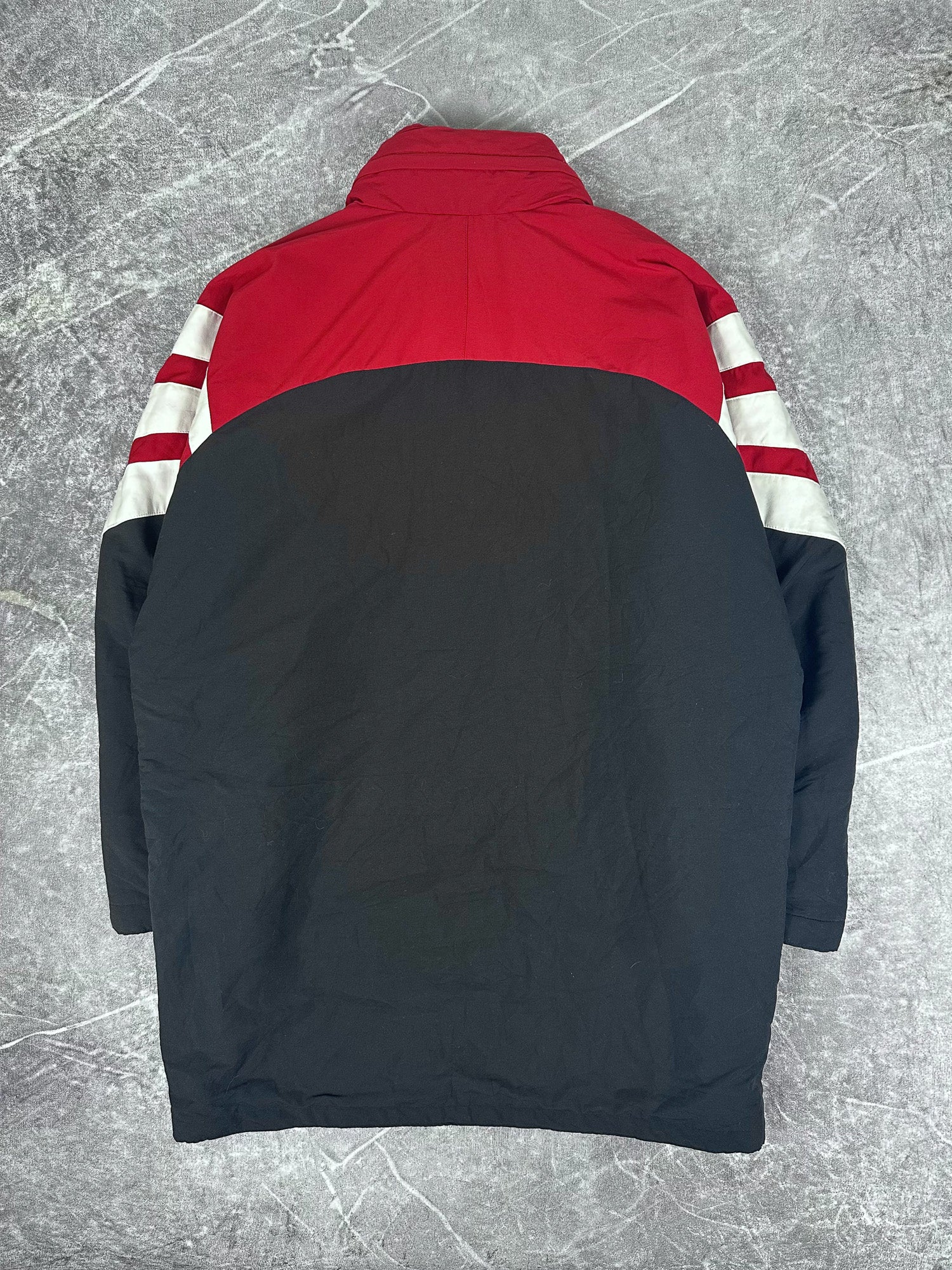 Vintage 90s Adidas Football Cotton Parker Training Jacket (XL)