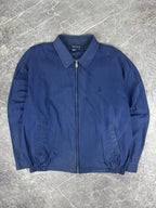 Vintage 90s Nautica Embroidered Small Logo Harrington Jacket (2XL)