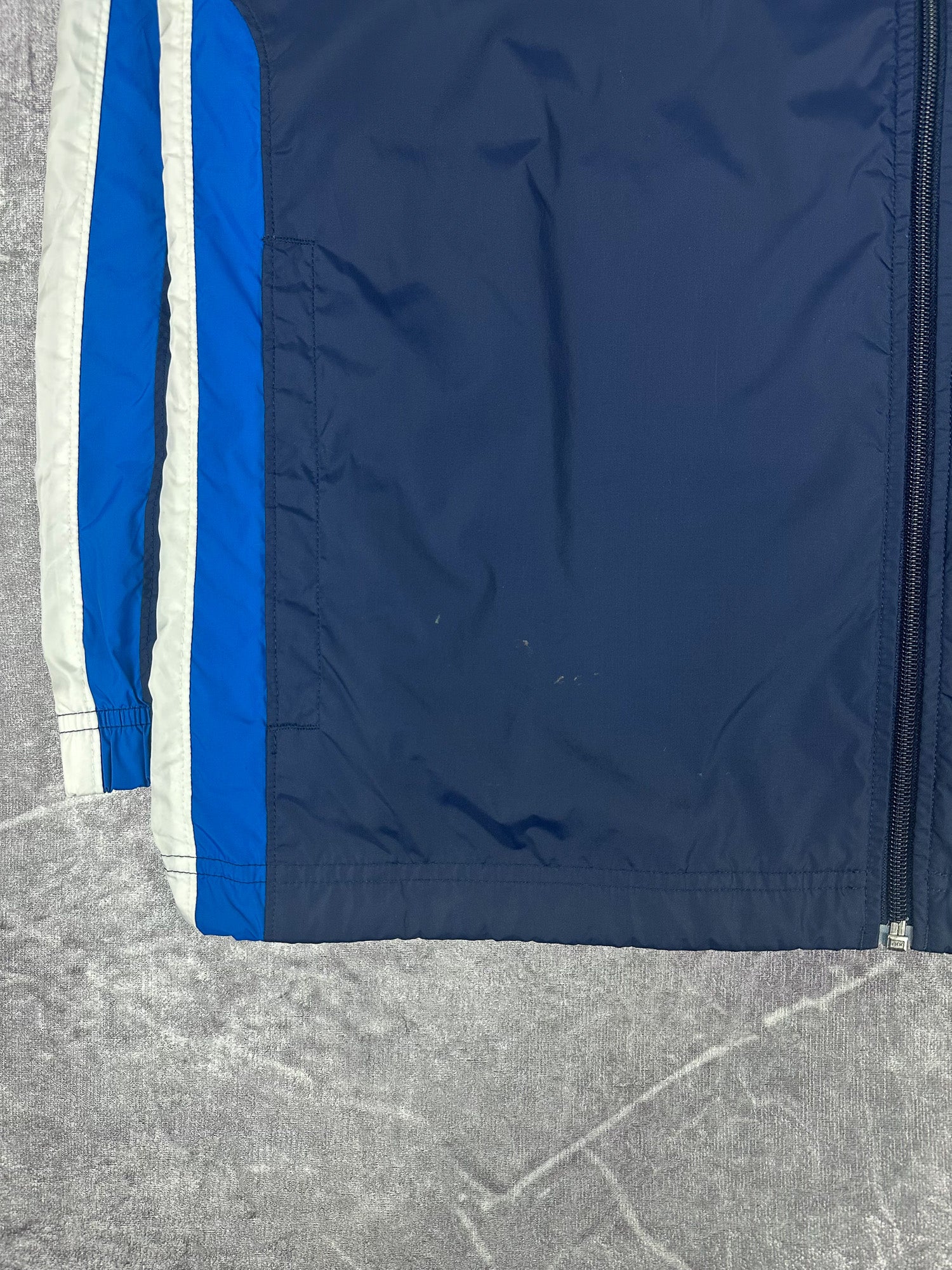 Vintage 00s Nike Colour Block Embroidered Small Swoosh Windbreaker Jacket (M)