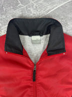 Vintage 00s Nike Tape Stripe Embroidered Spellout Windbreaker Jacket (S)