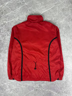 Vintage 00s Nike Tape Stripe Embroidered Spellout Windbreaker Jacket (S)