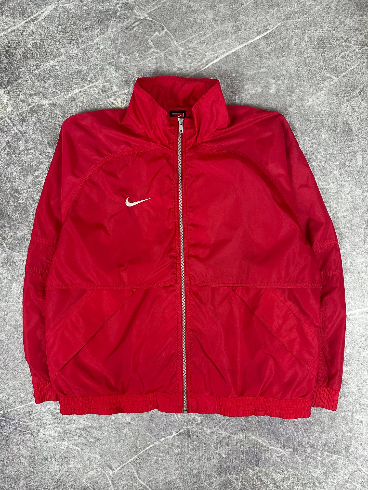 Vintage 90s Nike Team Embroidered Swoosh Windbreaker Jacket (M)