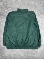 Vintage 90s Nike Embroidered Small Swoosh Full Placket Spray Jacket (2XL)