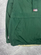 Vintage 90s Chaps Ralph Lauren Quarter Zip Pullover Windbreaker Jacket (L)