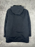 Vintage 90s Starter Brand Fleece Lined Half Zip Heavy Parka Jacket (XL)