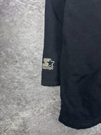 Vintage 90s Starter Brand Fleece Lined Half Zip Heavy Parka Jacket (XL)