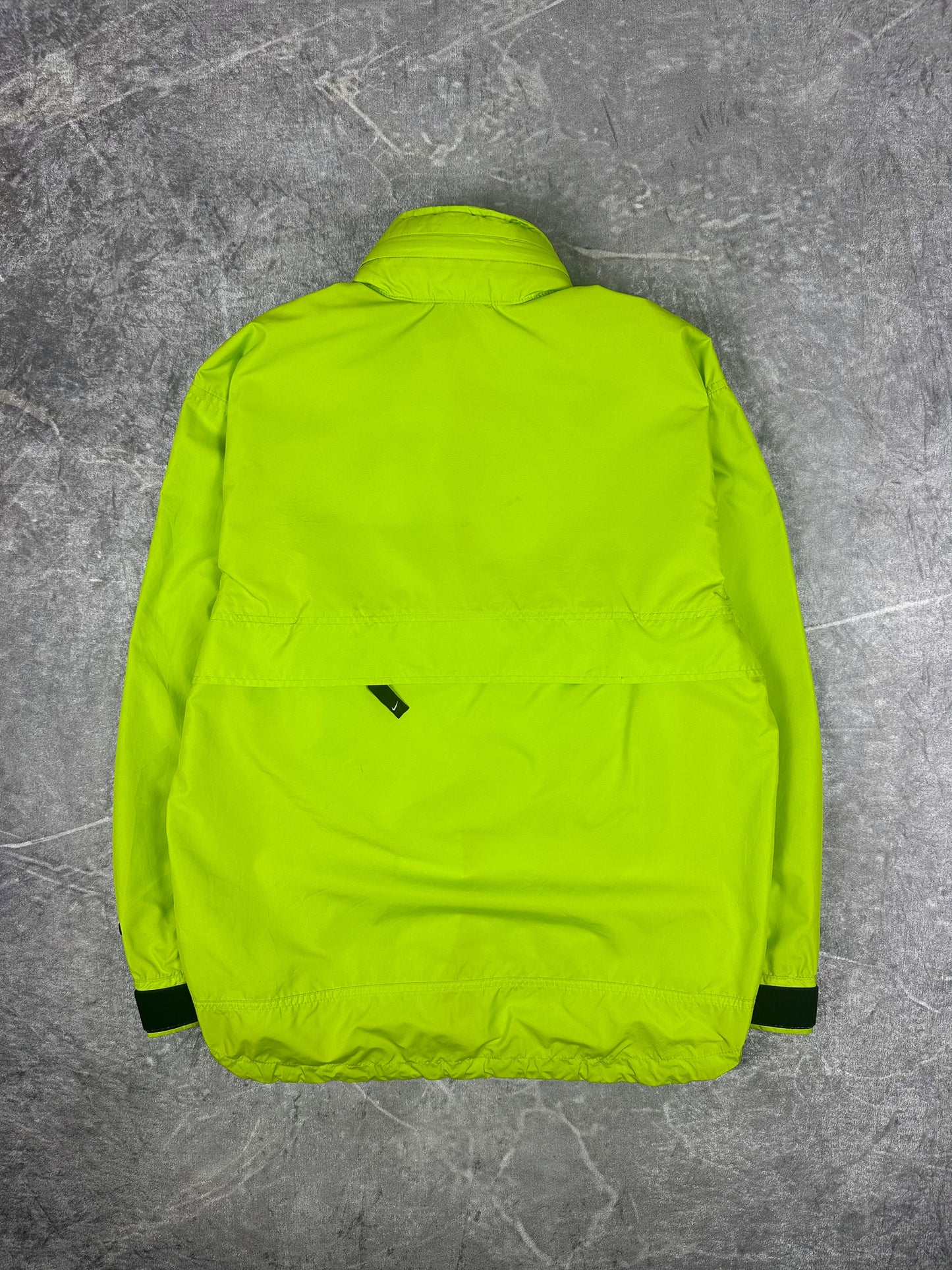 Vintage 90s Nike Utility Foldable Shoulder Pouch Bag Packable Windbreaker Jacket (S)