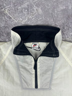Vintage 90s Nike Quarter Zip Big Centre Swoosh Pullover Anorak Jacket (2XL)