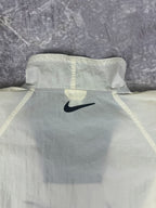 Vintage 90s Nike Quarter Zip Big Centre Swoosh Pullover Anorak Jacket (2XL)