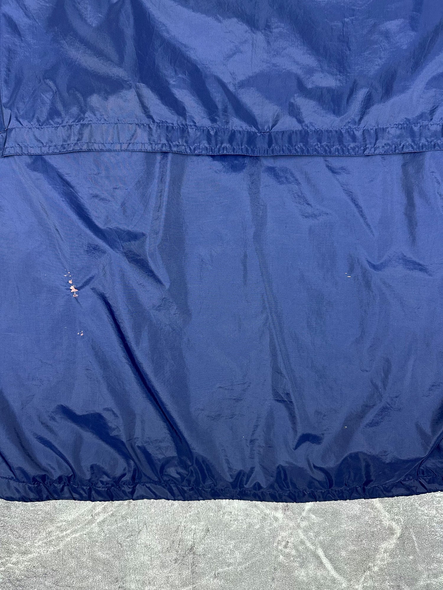 Vintage 90s Adidas Wrap Around 3 Stripe Lightweight Windbreaker Jacket (2XL)