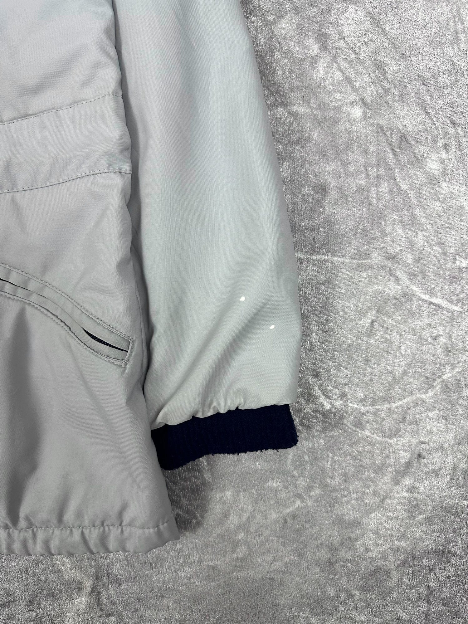 Vintage 70s/80s Adidas Puffer Trench Parka Windbreaker Jacket (S)