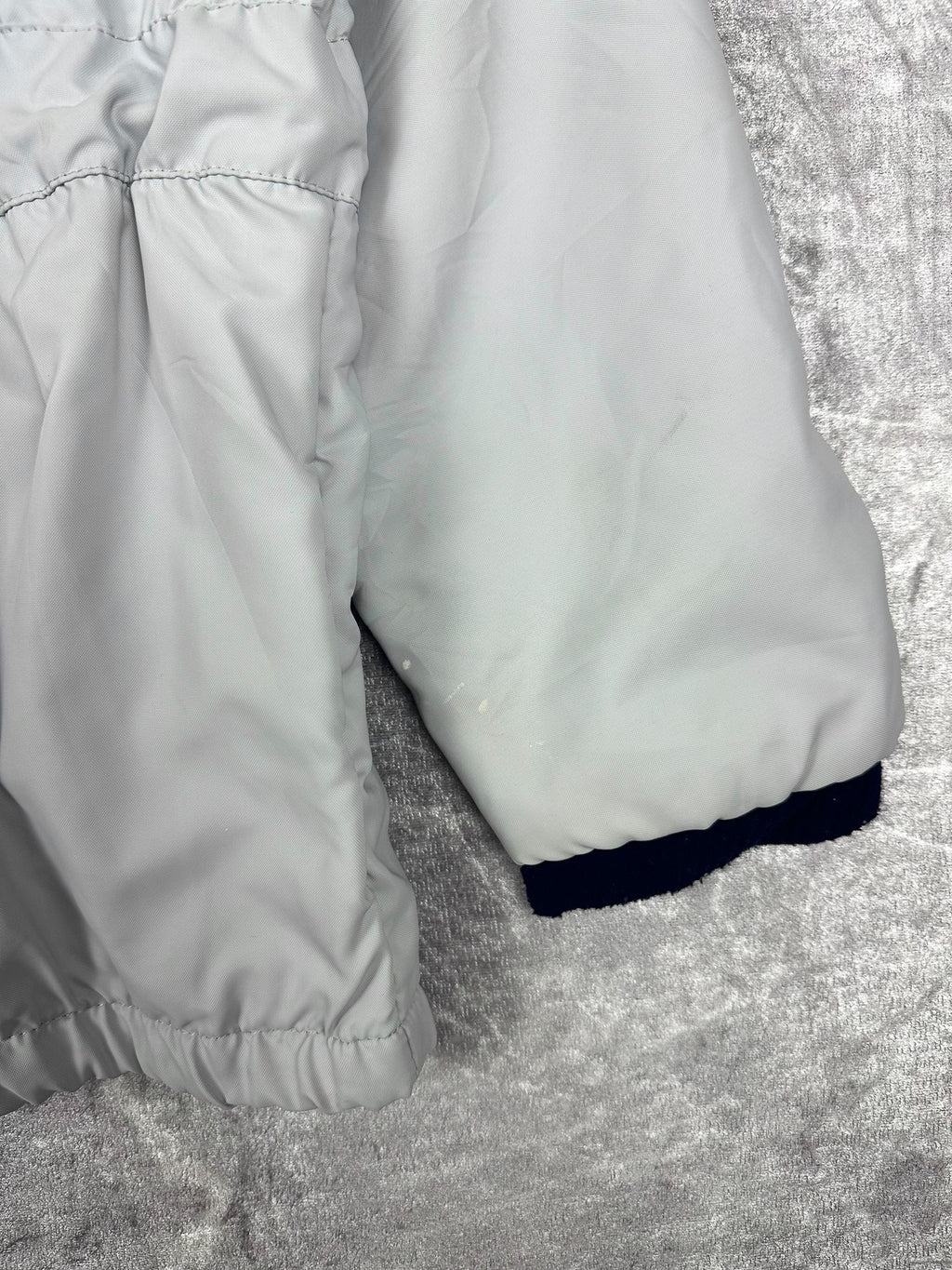 Vintage 70s/80s Adidas Puffer Trench Parka Windbreaker Jacket (S)