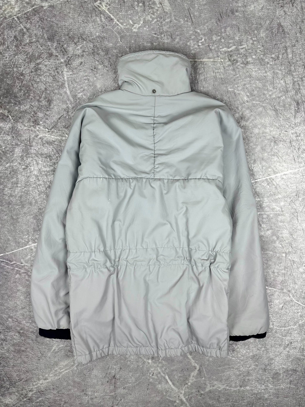 Vintage 70s/80s Adidas Puffer Trench Parka Windbreaker Jacket (S)