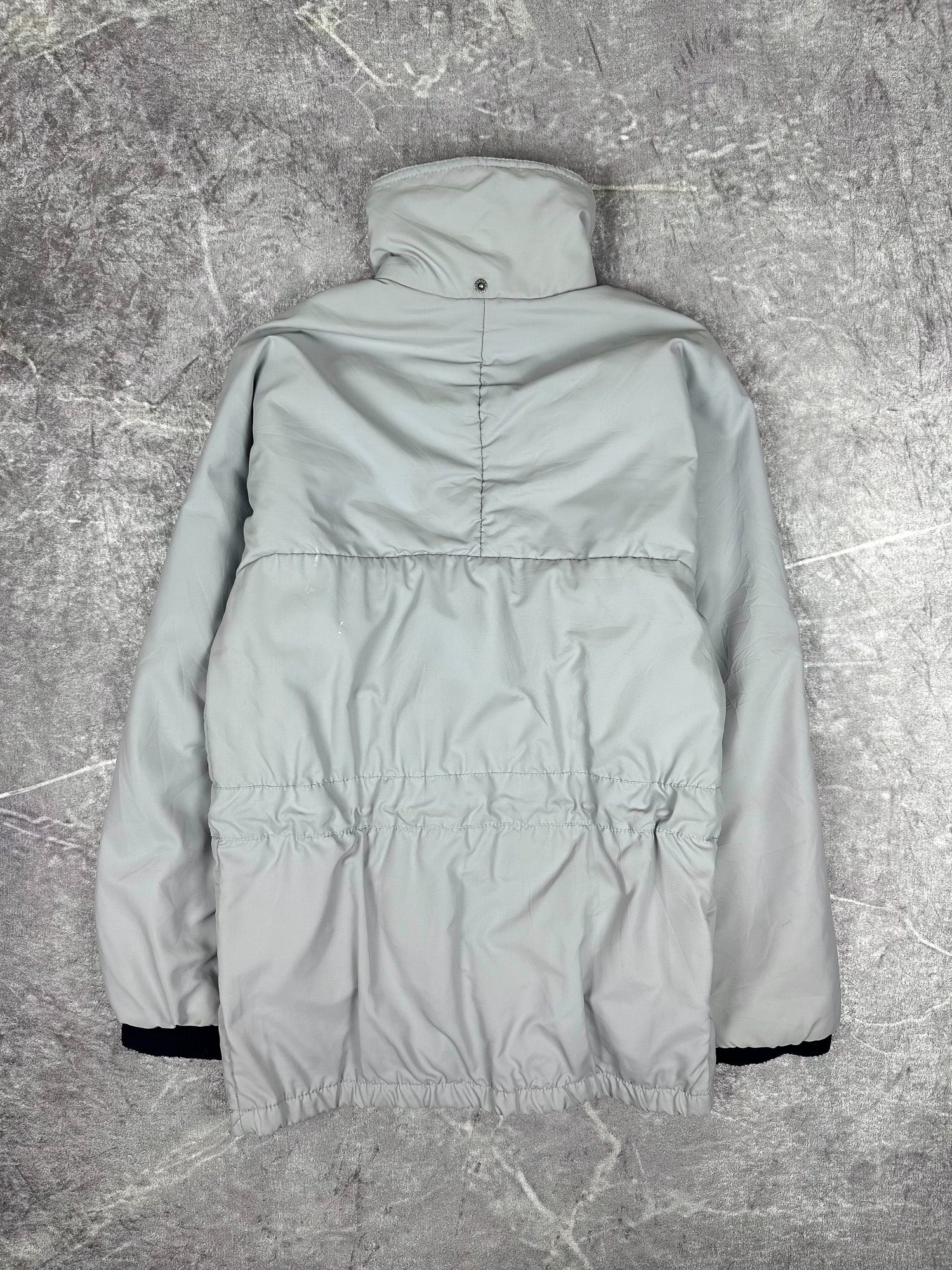 Vintage 70s/80s Adidas Puffer Trench Parka Windbreaker Jacket (S)