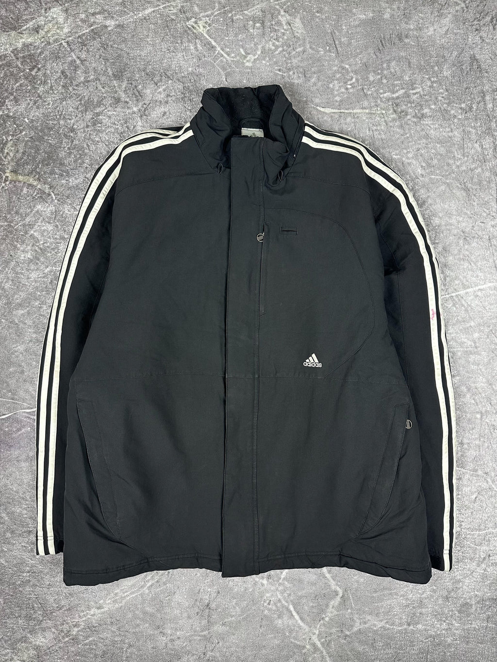 Preloved 2008 Adidas Small Logo Heavyweight Training Parka Jacket (XL)