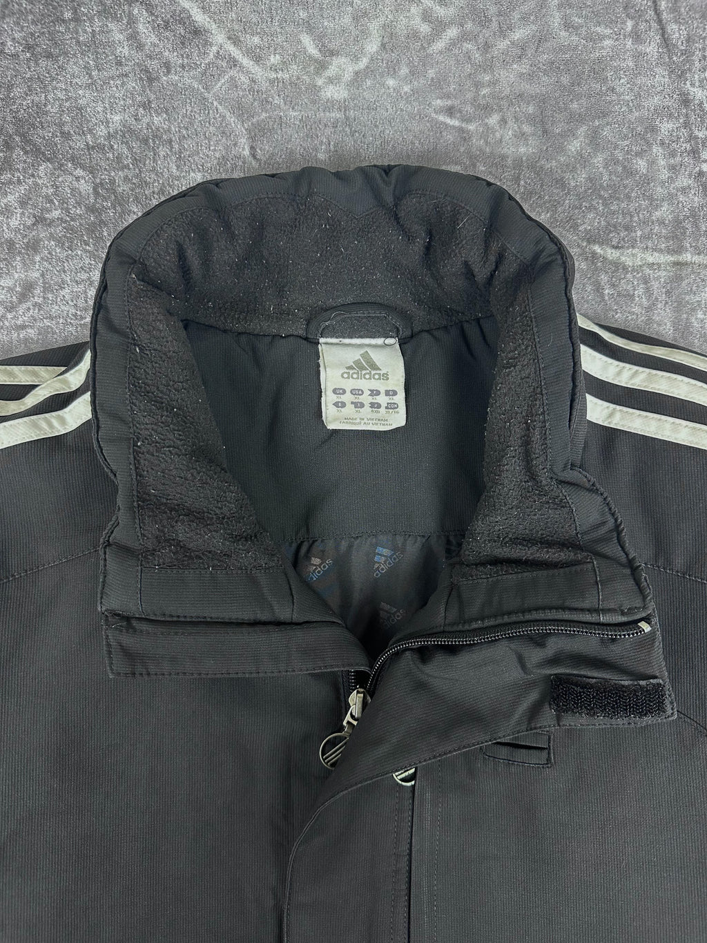 Preloved 2008 Adidas Small Logo Heavyweight Training Parka Jacket (XL)