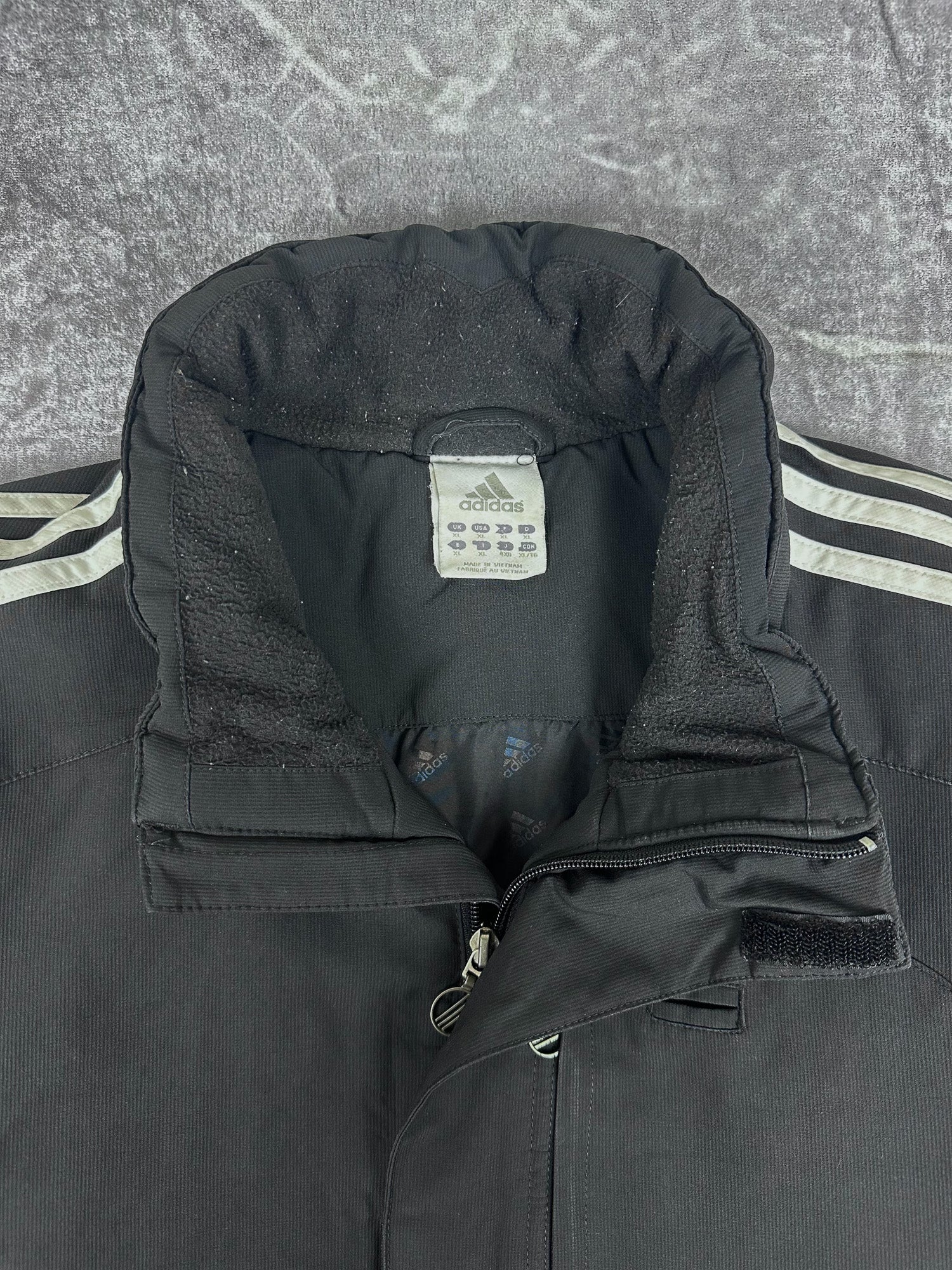 Preloved 2008 Adidas Small Logo Heavyweight Training Parka Jacket (XL)