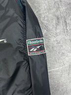 Vintage 90s Reebok Colour Block Big Logo Windbreaker Jacket (XL)