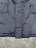 Vintage 90s Reebok Athletic Department Embroidered Trench Parka Heavy Jacket (XL)