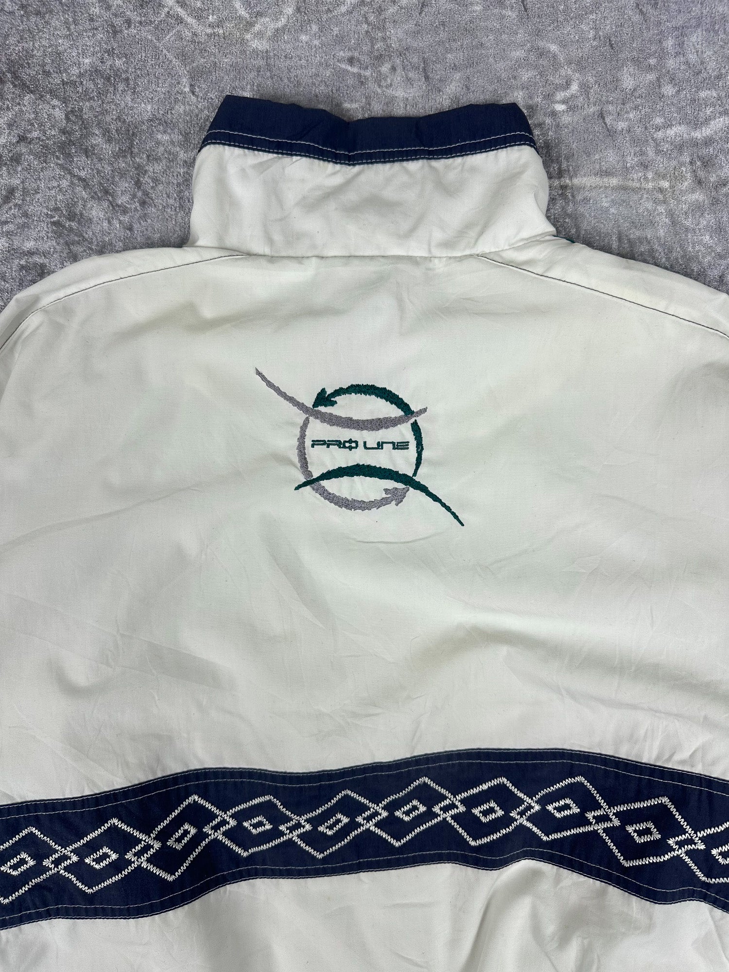 Vintage 90s Lotto Pro Line Tennis Windbreaker Jacket (XL)