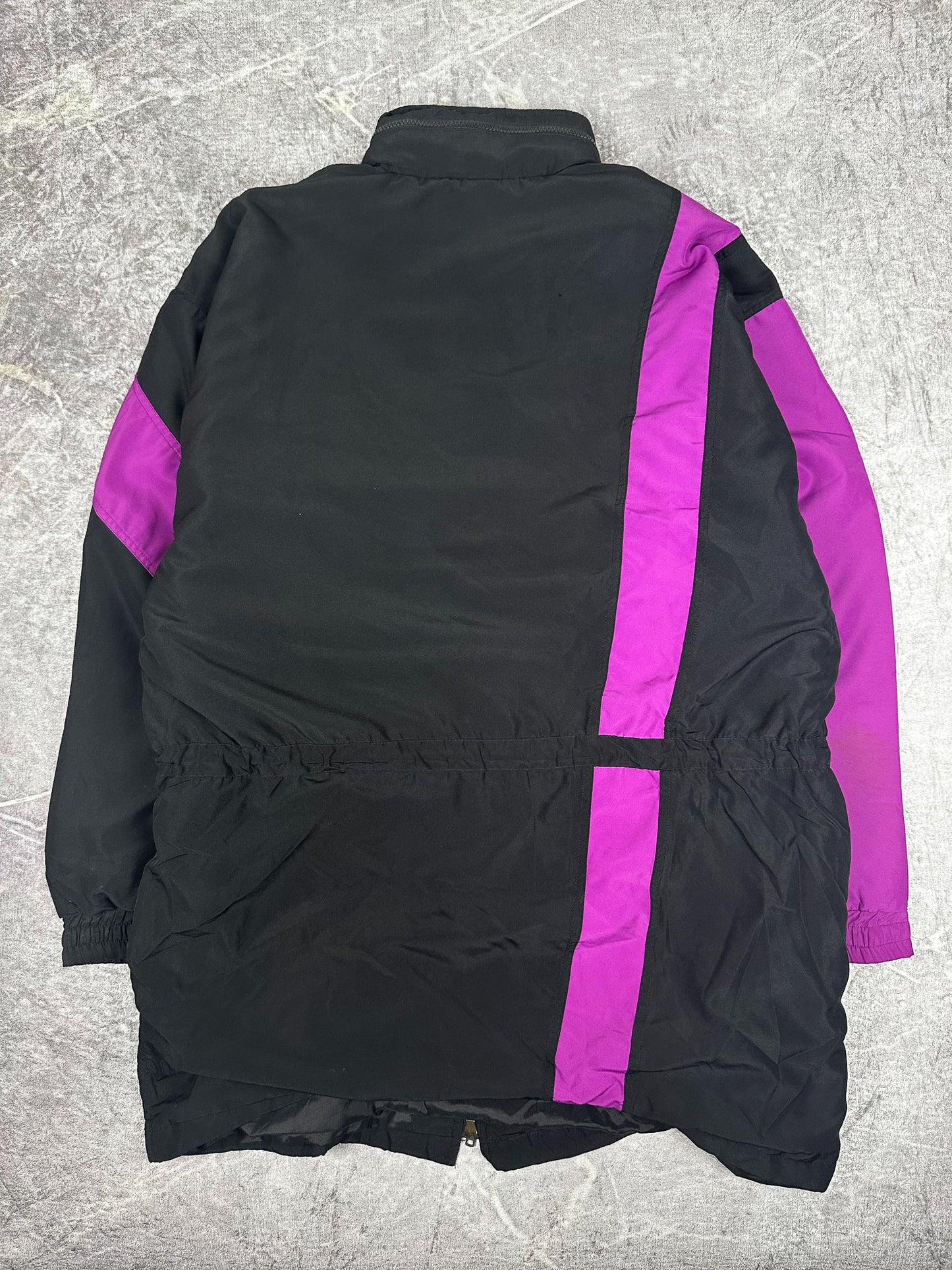 Vintage 90s Puma Colour Block Embroidered Training Parka Jacket (XL)