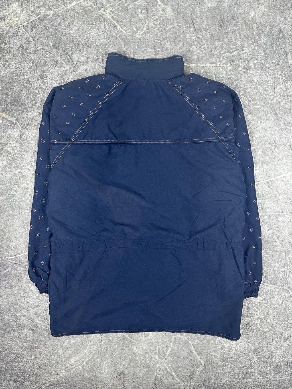 Vintage 90s Fila Cursive Embroidered Logo Parka Jacket (M/US8)