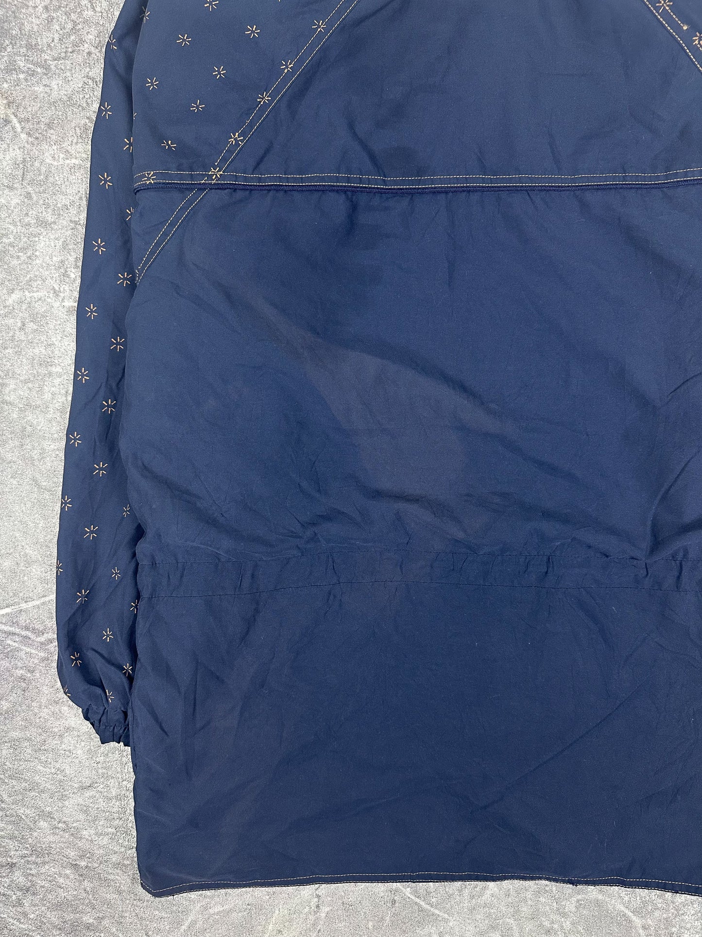 Vintage 90s Fila Cursive Embroidered Logo Parka Jacket (M/US8)