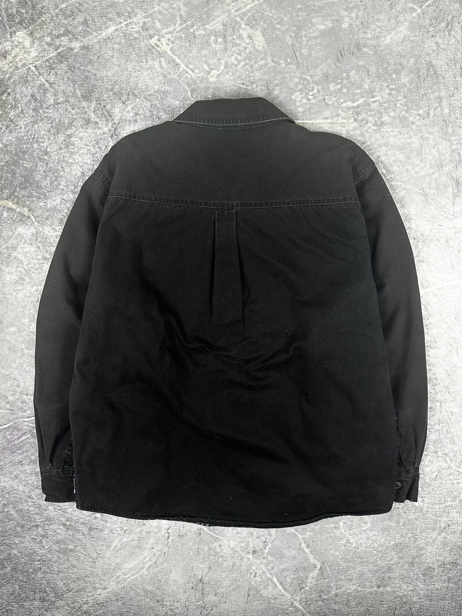 Vintage 00s Chaps Ralph Lauren Plaid Fleece Lined Button Up Jacket (XL)