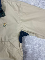 Vintage 90s Chaps Ralph Lauren Embroidered Crest Vented Windbreaker Jacket (L)
