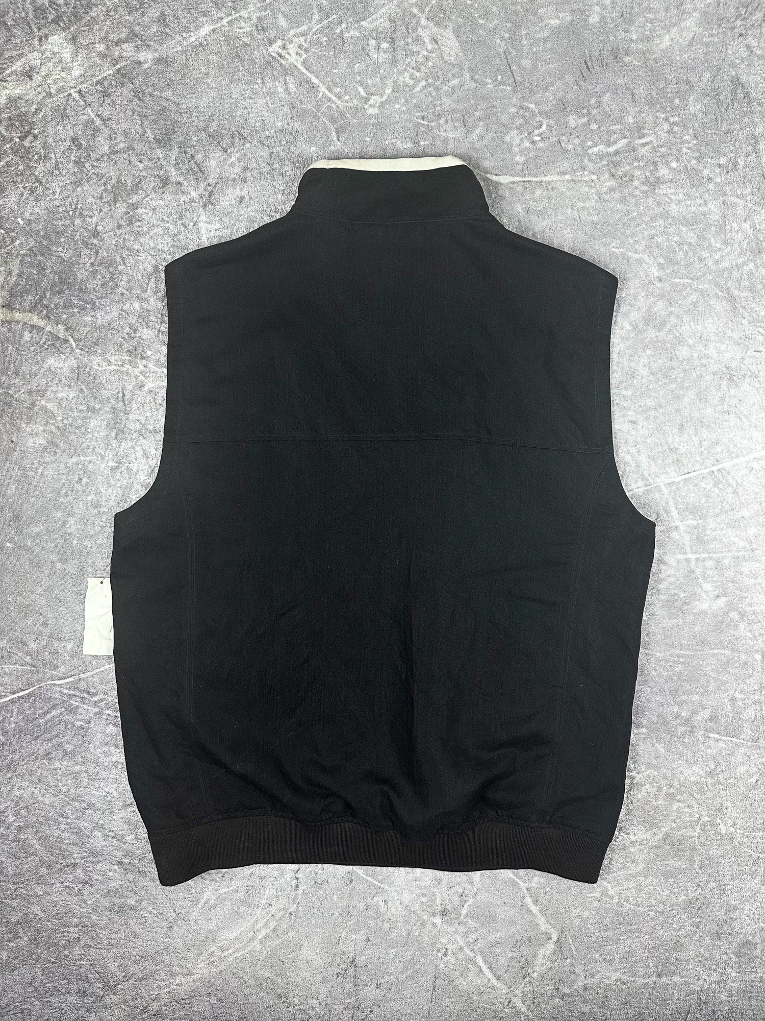 DEADSTOCK BNWT Vintage 00s Chaps Ralph Lauren Golf Embroidered Crest Quarter Zip Vest (L)