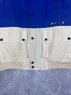 Vintage 90s Nautica Colour Block Sailing Flags Windbreaker Jacket (L)