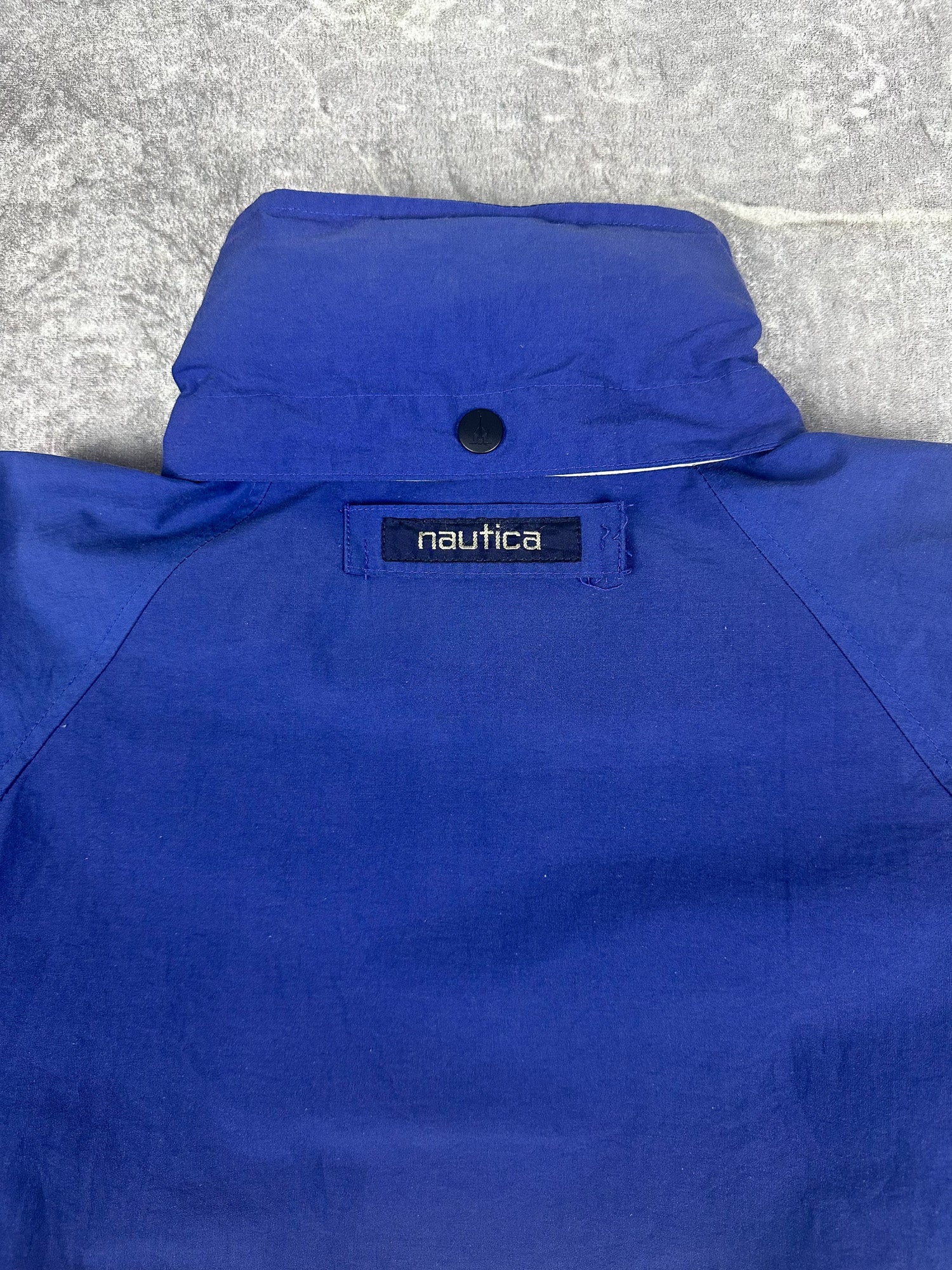 Vintage 90s Nautica Colour Block Sailing Flags Windbreaker Jacket (L)