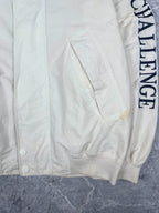 Vintage 90s Nautica Challenge J-Class Embroidered Spellout Sailing Jacket (2XL)