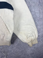 Vintage 90s Nautica Challenge J-Class Wrap Around Striped Sailing Jacket (L)