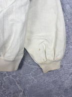 Vintage 90s Nautica Challenge J-Class Wrap Around Striped Sailing Jacket (L)