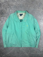 Vintage 90s Nautica Embroidered Small Logo Harrington Jacket (L)