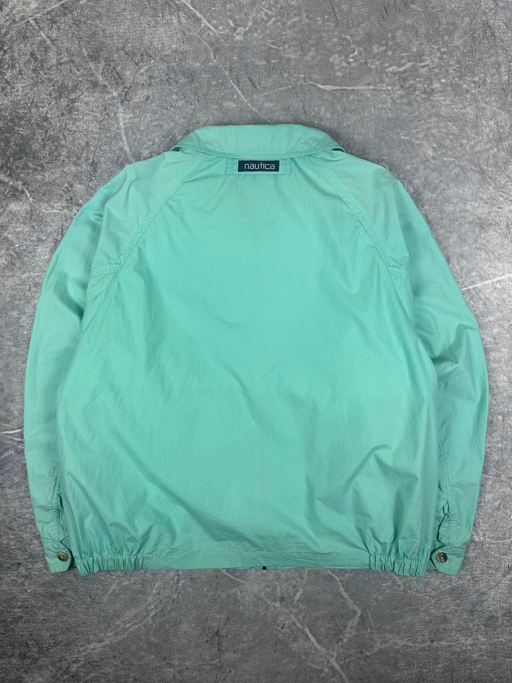 Vintage 90s Nautica Embroidered Small Logo Harrington Jacket (L)