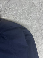 Vintage 90s Nautica Plaid Lined Heavyweight Trench Parka Jacket (XL)