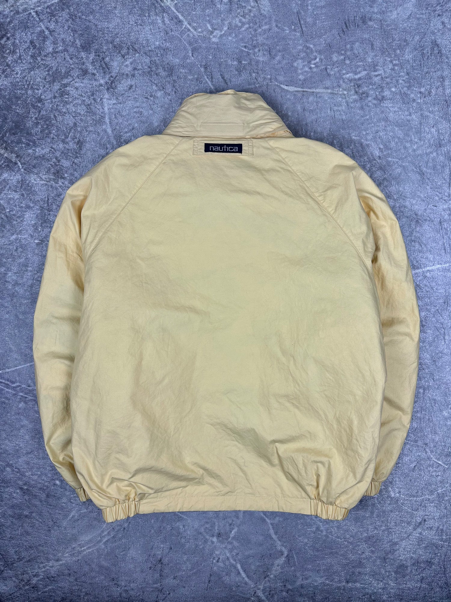 Vintage 90s Nautica Reversible Fleece Embroidered Small Logo Sailing Windbreaker Jacket (M)