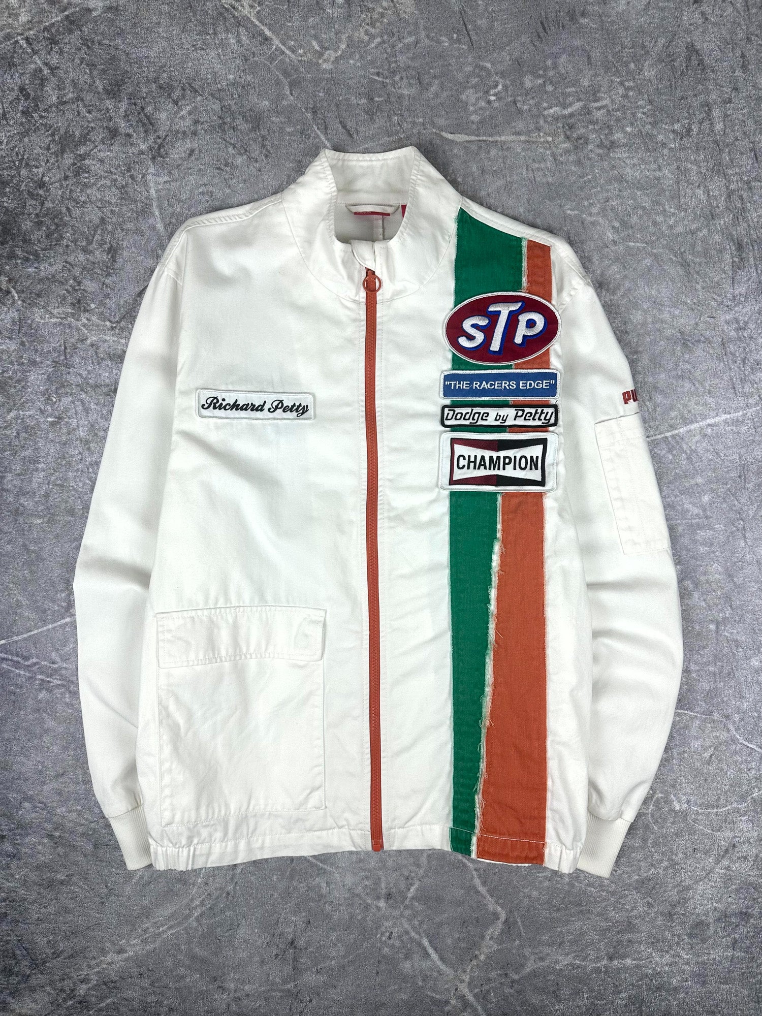 Preloved 2010s Puma x Richard Petty Limited Edition STP Dodge Champion Racing Jacket (M)