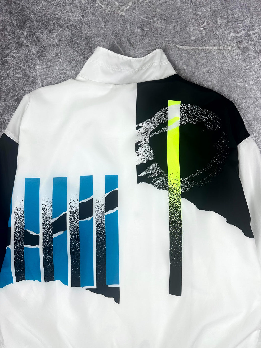 Preloved 2020 Nike Challenge Court Collection Andre Agassi Multicoloured Embroidered Track Jacket (L)