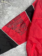 Vintage 90s Starter Chicago Blackhawks NHL Spellout Lightweight Windbreaker (M)