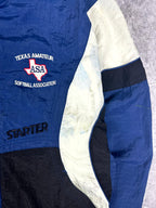 Vintage 90s Starter Texas Amateur Softball Association ACA Windbreaker Jacket (L)