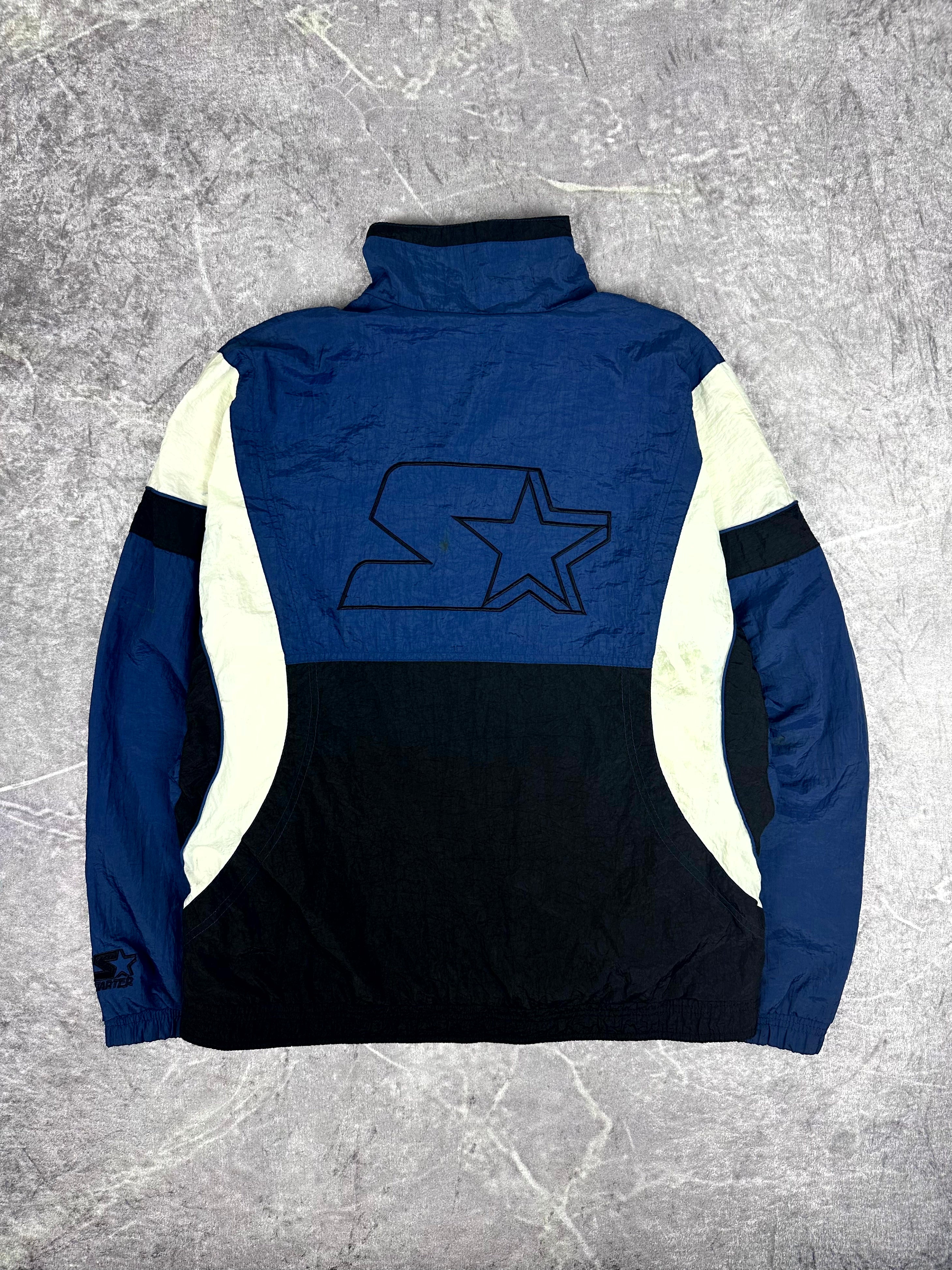 Vintage 90s Starter Texas Amateur Softball Association ACA Windbreaker Jacket (L)