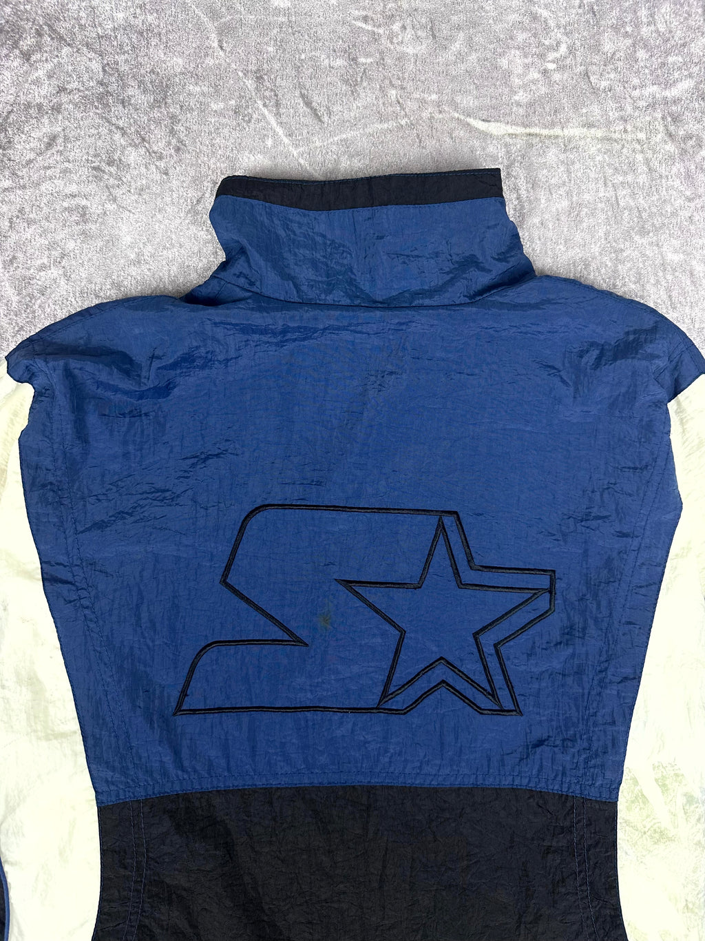 Vintage 90s Starter Texas Amateur Softball Association ACA Windbreaker Jacket (L)