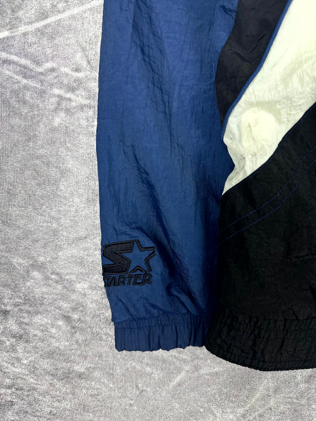 Vintage 90s Starter Texas Amateur Softball Association ACA Windbreaker Jacket (L)