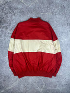 Vintage 90s Tommy Hilfiger Horizontal Stripe Embroidered Crest Bomber Jacket (M)