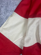 Vintage 90s Tommy Hilfiger Horizontal Stripe Embroidered Crest Bomber Jacket (M)
