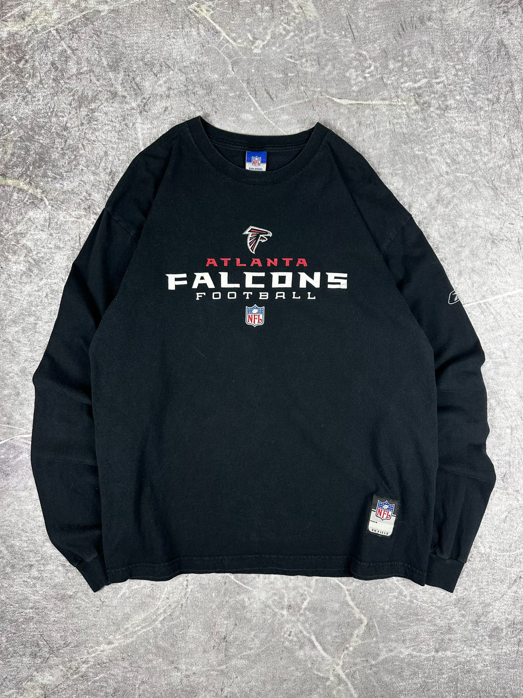 Vintage 00s Reebok Atlanta Falcons Football NFL Long Sleeve T-Shirt (L)